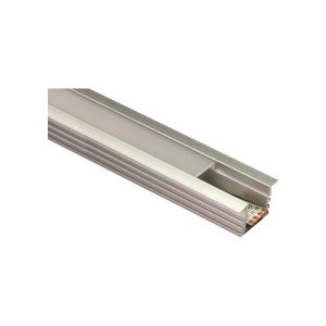 Perfil empotrar GL de aluminio para tira led 22x12 mm