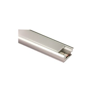 Perfil empotrar suelo GL de aluminio para tira led 27x11 mm