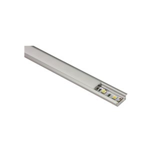 Perfil empotrar GL de aluminio para tira led 25x7 mm