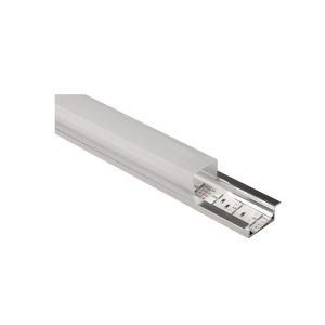 Perfil empotrar GL de aluminio para tira led 39x12 mm