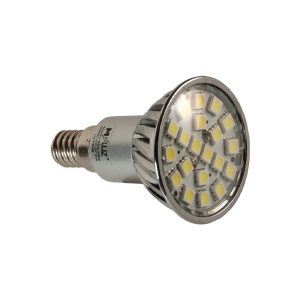 Bombilla LED DICROICA E-14P M-LUZ 3W 230V 3000°K (20 leds de SMD5050)