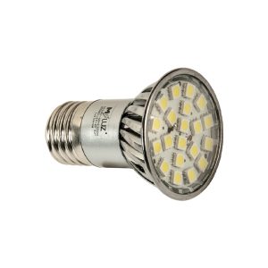 Bombilla LED DICROICA E-27P M-LUZ 3W 230V 3000°K (20 leds de SMD5050)