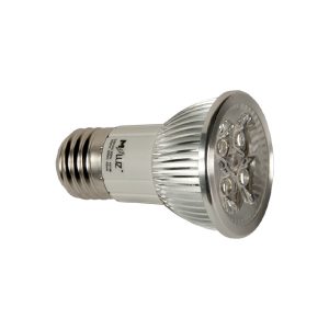 Bombilla LED DICROICA E-27P M-LUZ 5W 230V 3000°K (4 leds de 1,25W)