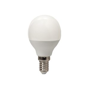 Bombilla LED Esférica económica GL E-14P 5W 230V 3000°K
