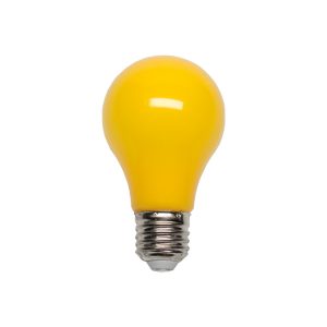 Bombilla LED Estandar económica GL E-27P 3W 230V AMARILLA