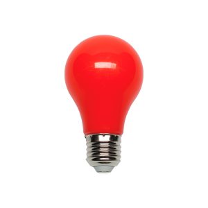 Bombilla LED Estandar económica GL E-27P 3W 230V ROJA