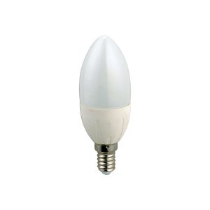 Bombilla LED Vela GL E-14P 6W 230V 3000°K