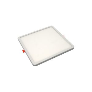 Downlight empotrar cuadrado ajustable 9W 230V 3000ºK color lacado en blanco