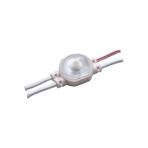 Módulo 1 LED 0.50W 12V 6000ºK con lupa 160º y con adhesivo