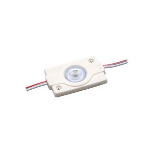 Módulo 1 LED 1.5W 12V 3000ºK con lupa 160º y con adhesivo