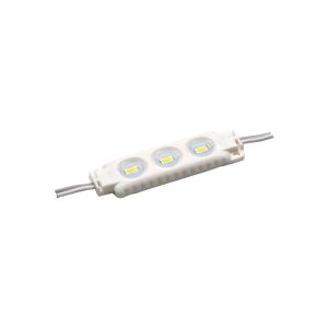 Módulo 3 LED 1.5W 12V 6000ºK con 120º y con adhesivo