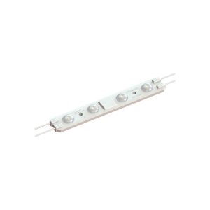 Módulo 4 LED 4.5W 12V 3000ºK con lupa 160º ALTA PROTECCION CONTRA SUBIDAS DE TENSION y con adhesivo