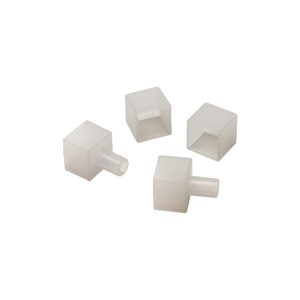 Juego tapón de silicona para Neón de 10x10 mm
