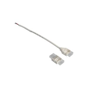 Conector rápido con 150mm. cable para tira Neón 230V de 10x10 mm