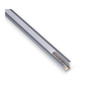 Perfil empotrar GL de aluminio para tira led 13x12 mm