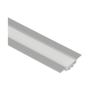 Perfil empotrar GL de aluminio para tira led 52x10 mm
