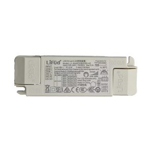 Driver LIFUD LF-AAA020B0500-42 REGULABLE 3 en 1 corriente constante de 10W a 21W 230V salida de 9V a 42V switch de 250 mA a 500 mA IP-20 (Regula de 0-10v/pwm/resistance)