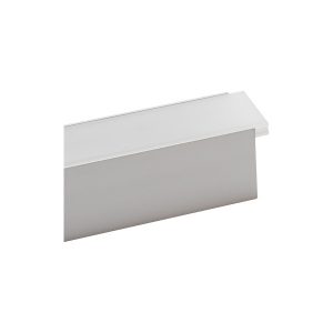 Difusor PVC Mate, para perfil de aluminio 35x35mm ESP.
