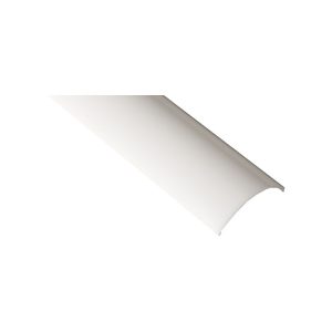 Difusor PVC Opal curvo, para perfil de aluminio 30x30mm
