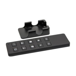 Mando a distancia RF monocanal negro, regulacion de 0-100%