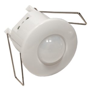 Detector proximidad para empotrar PIR , blanco,  230V (200W LED, 500W Incandescente)