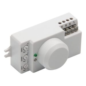 Detector proximidad para superficie o empotrar RADAR , blanco,  230V (300W LED, 1200W Incandescente)