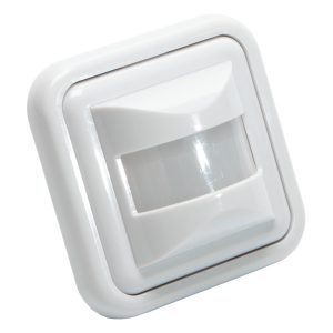 Detector proximidad para empotrar PIR , blanco,  230V (200W LED, 500W Incandescente)