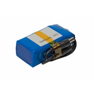 Batería de Litio 3 Amp. 12 V, con cargador 1 Amp. incluido