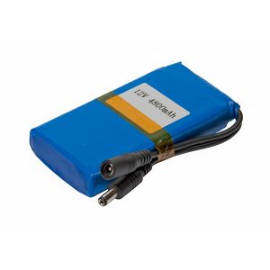 Batería de Litio 4,8 Amp. 12 V, con cargador 1 Amp. incluido