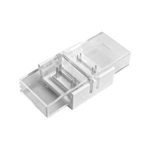 Empalme  rápido recto para tira de led 230v 10 mm.