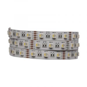 Tira LED 14,4W 12V RGB+W  60 LED SMD5050 IP20
