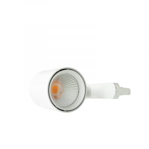 foco carril trifásico BLANCO 30W 230V  2700ºK óptica 36º, IP44