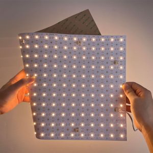 Panel led flexible 250x500mm.  288 led 28W24V 10000K, IP20, 120º
