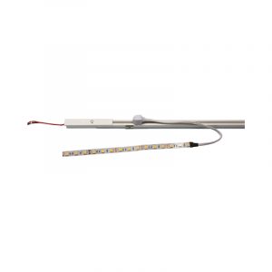 Perfil electrificado para led mini de empotrar 1 metro, para 12V o 24V, IP20