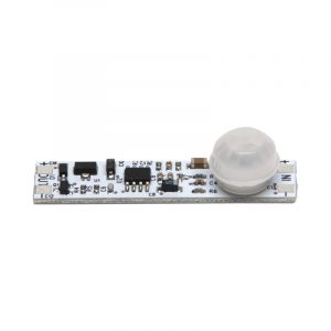 Sensor de movimiento PIR 12V/24V, 3 Amp. IP20