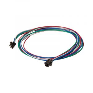 Accesorio conexión empalmador conector cuadrado unión rápida a corriente RGB macho -hembra con 1000 mm, IP20