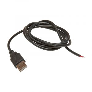 Conexión USB de 1 m. para alimentacion tira LED a 5V