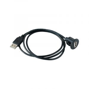 Conexión USB con 1 m. de cable a base empotrar USB